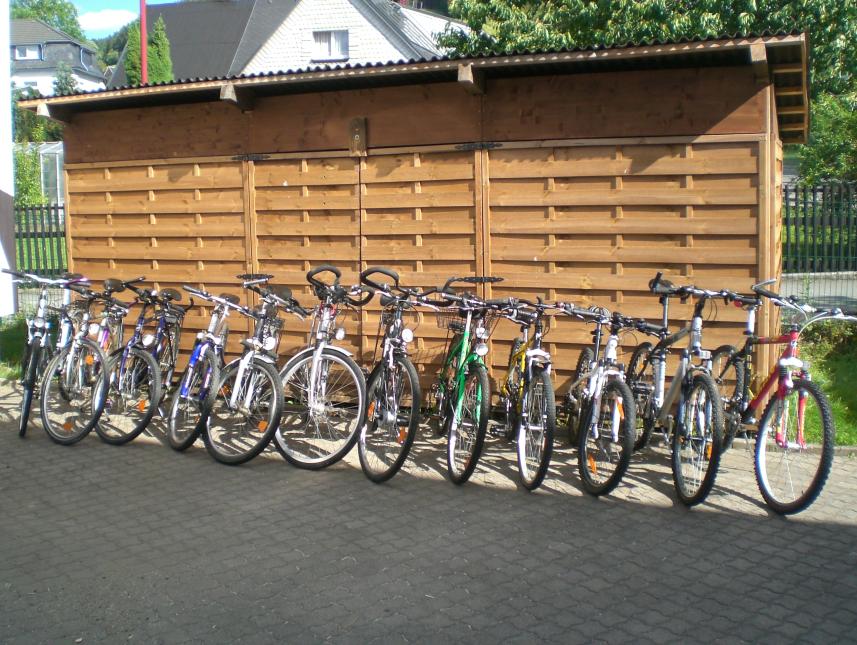 Fahrradverleih inklusive