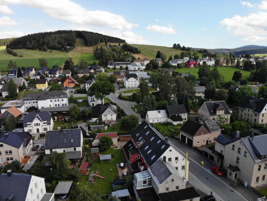 Blick auf den Schießberg 5 Gehminuten