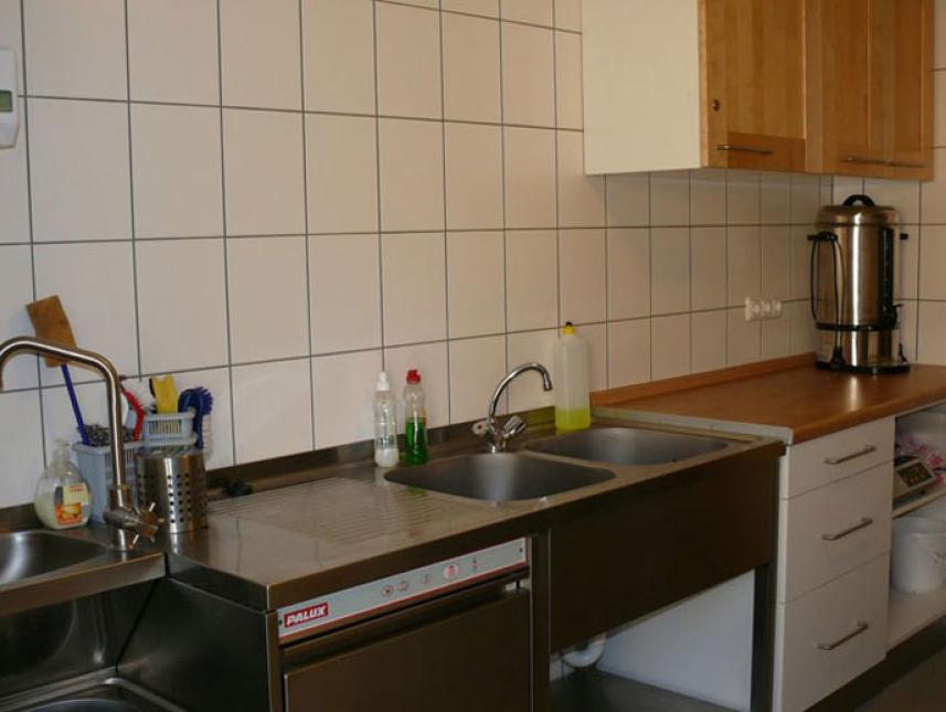 Gut ausgestattete Küche Gut ausgestattete Küche