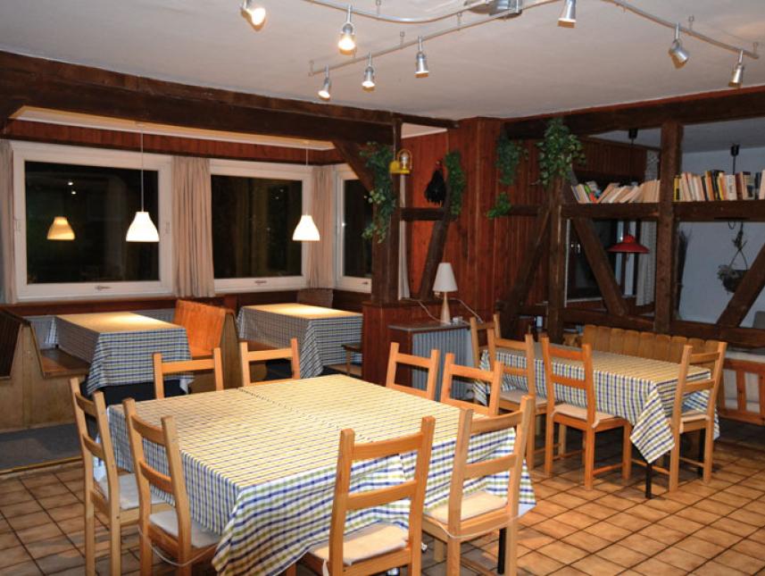 Essbereich im Ess- und Aufenthaltsraum