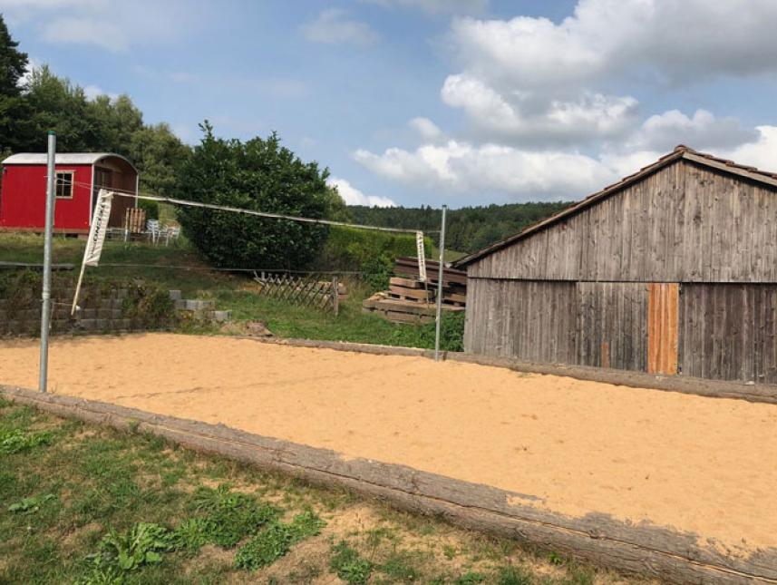 Beachvolleyballfeld