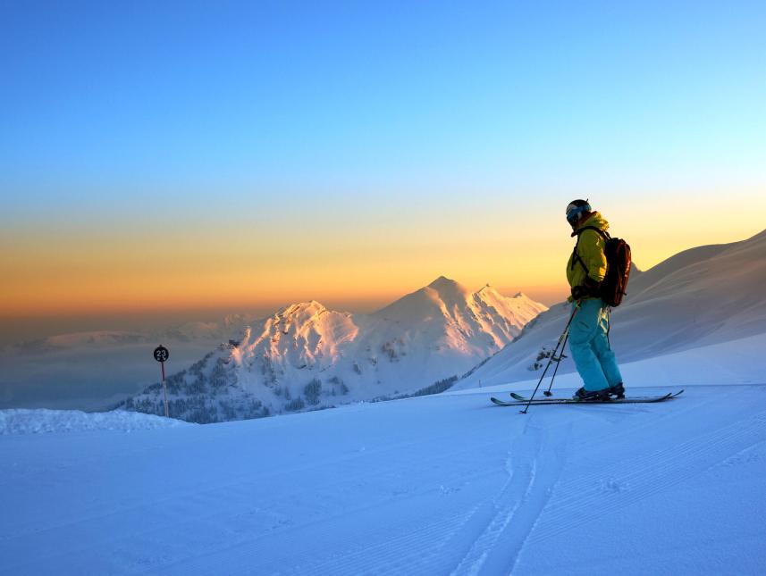 Skifahren im Bregenzerwald