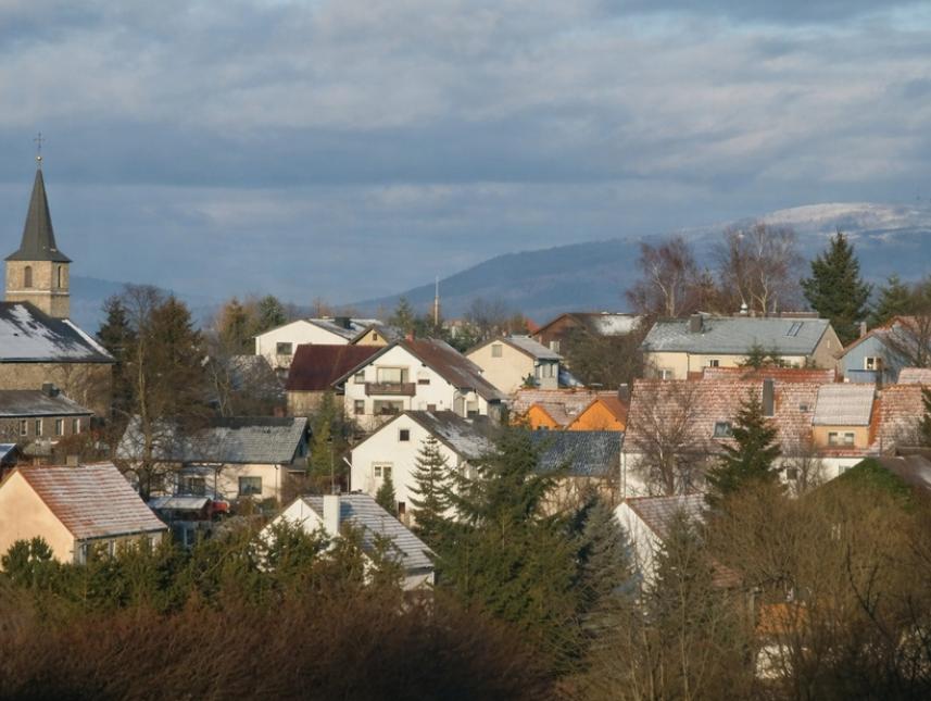 Das Dorf Gersfeld-Dalherda