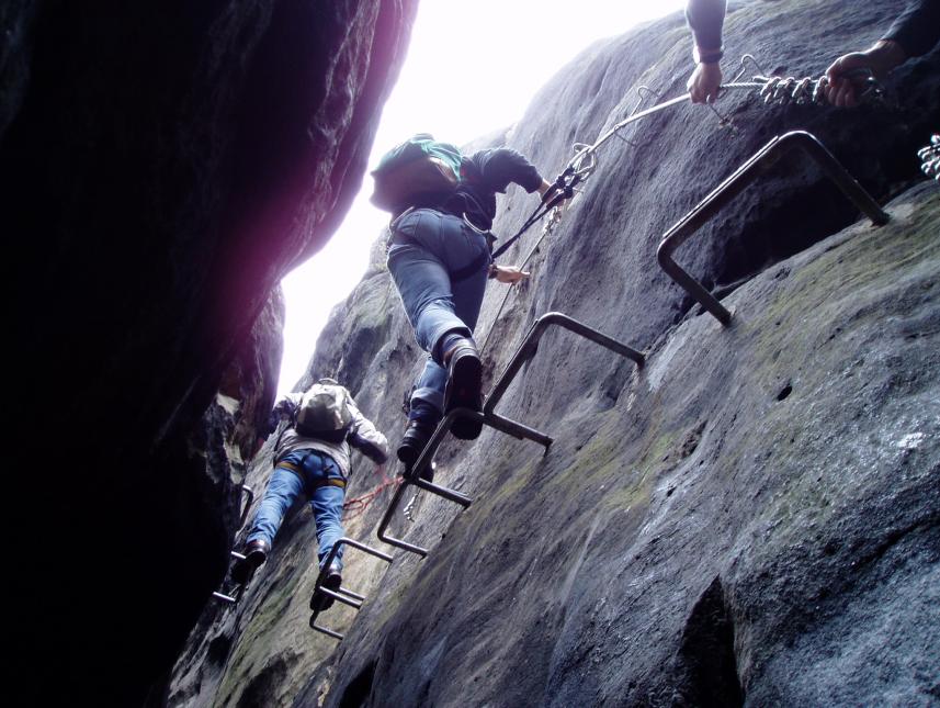 Klettersteig Sächsische Schweiz