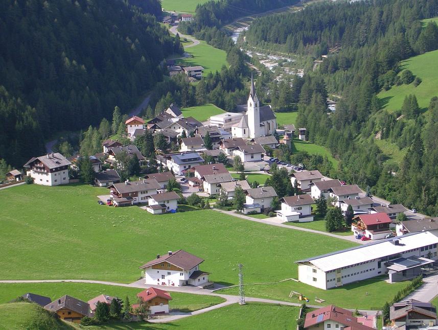 Dorf Kals am Fuße des Großglockners