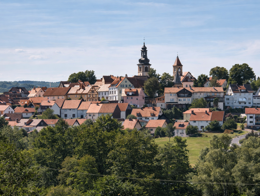 Herbstein im Naturpark Vulkanregion Vogelsberg  