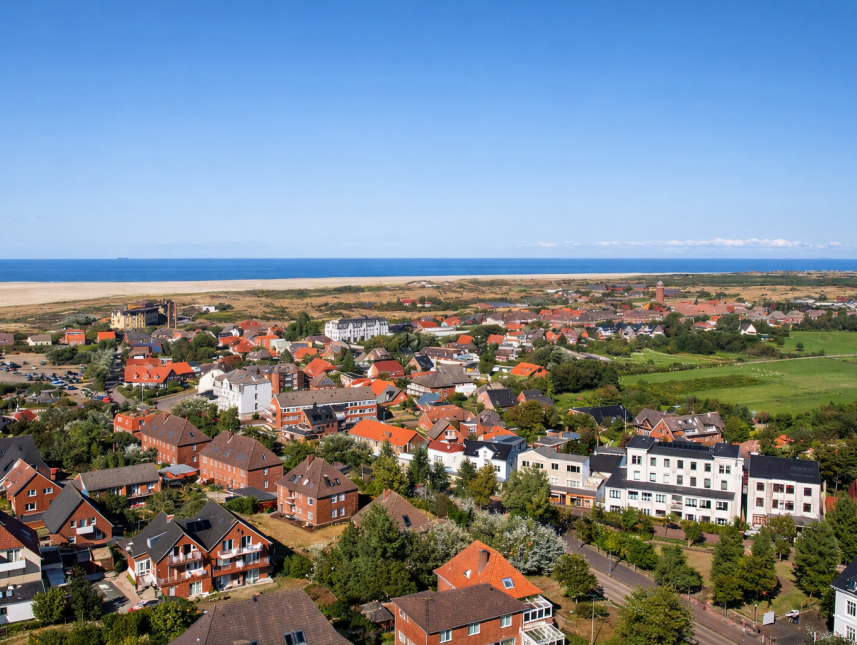 Meerblick, Wind und Inselruhe – willkommen auf Borkum.