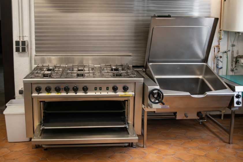 Gasherd und Kippbräter