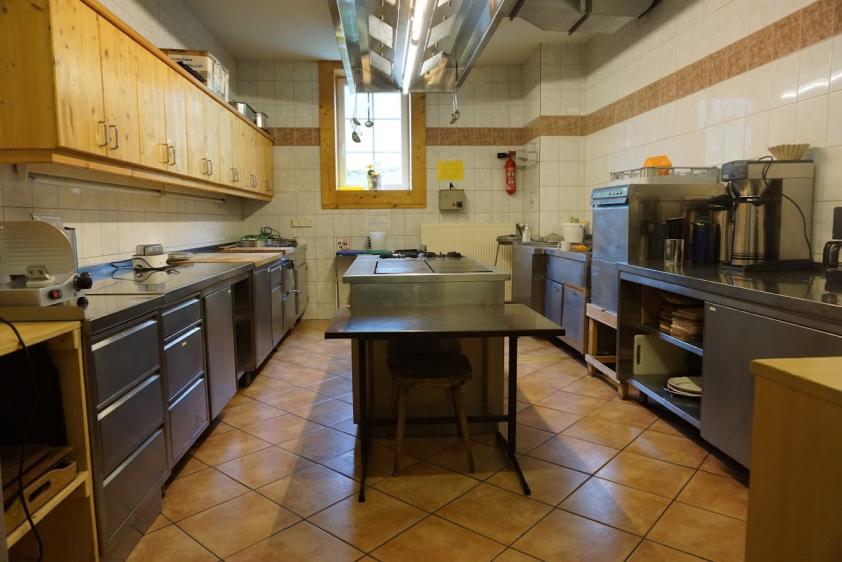 Gut ausgestattete Gastroküche