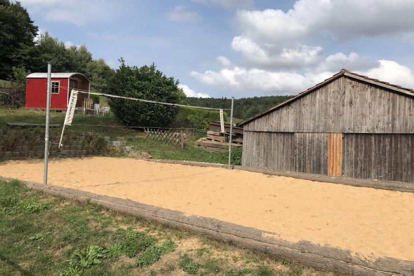 Beachvolleyballfeld