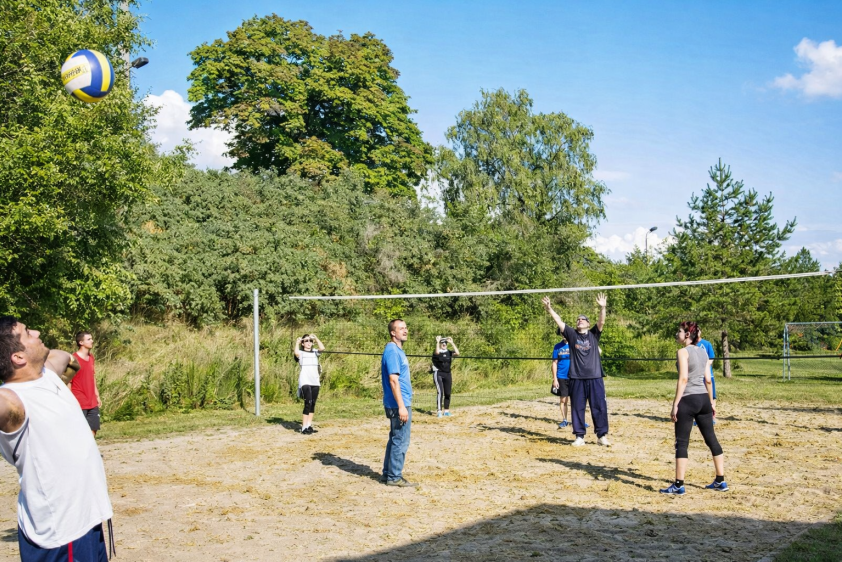 Volleyball im Freien