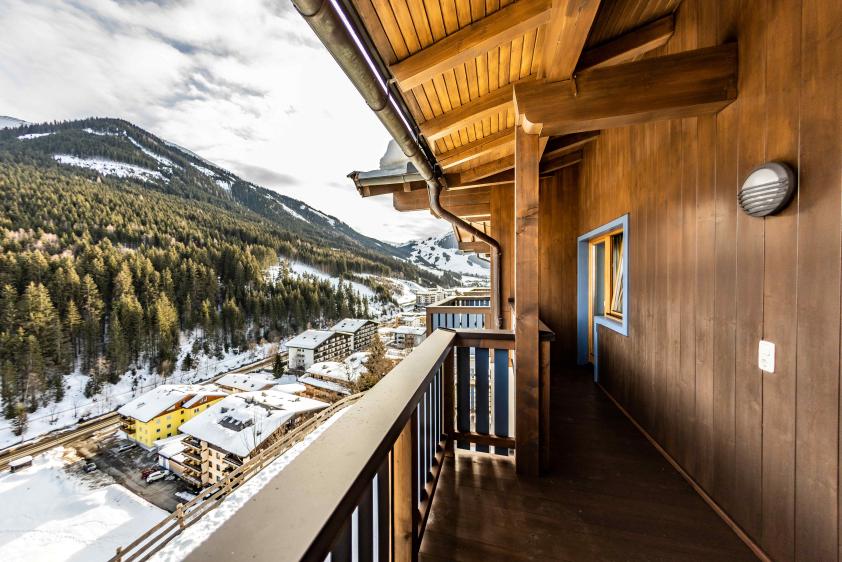Blick von Balkon