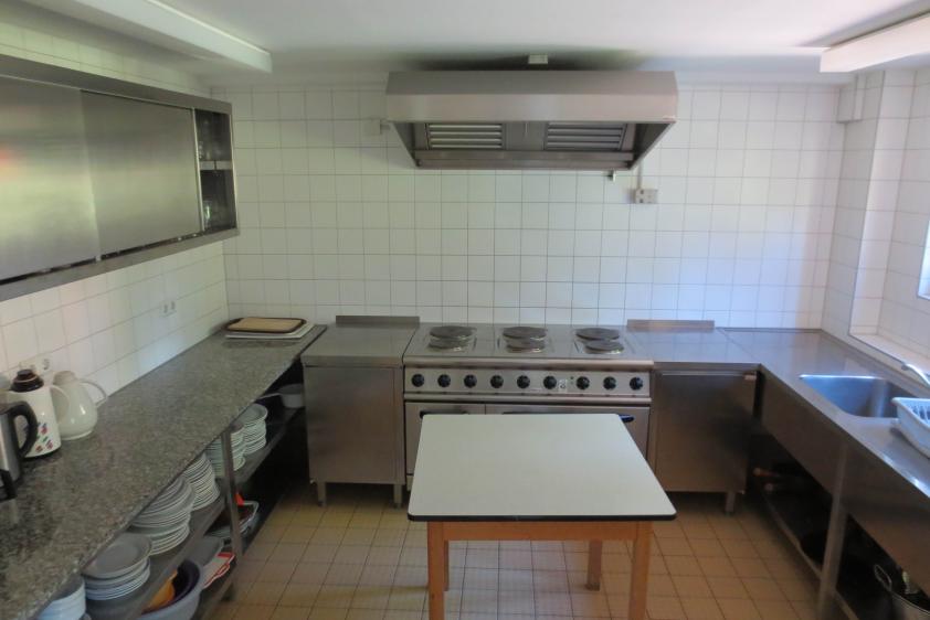 Selbstversorgerküche im Gästehaus