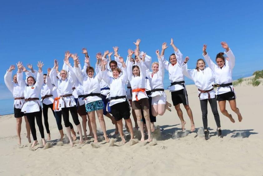 Trainingscamp am Strand