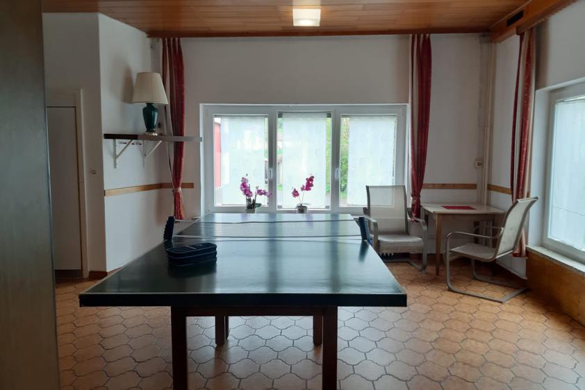 Tischtennis Raum