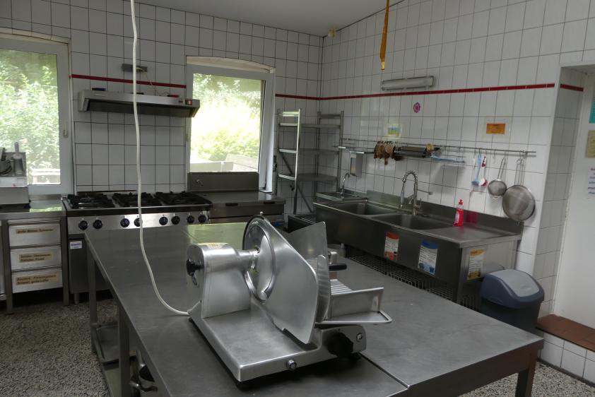Großgruppenküche, Erdgeschoss