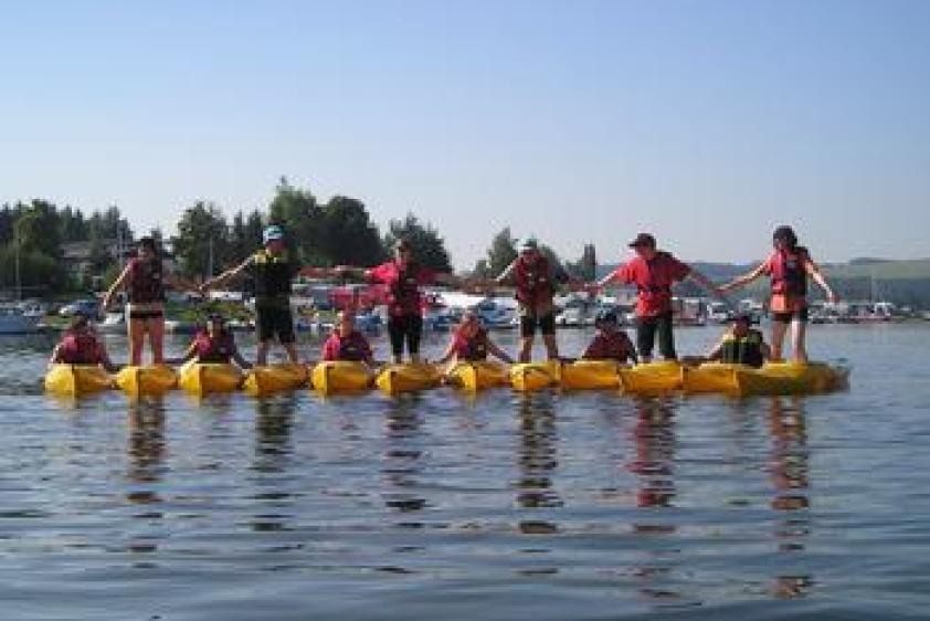 Angebot Teamtraining Kajak