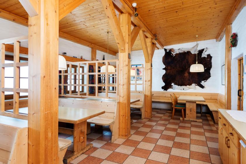 Team-Hostel Hochkeilhaus, Speisesaal