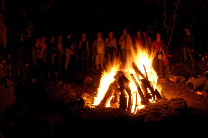 Lagerfeuerrunde(n) Waldheim am Brahmsee