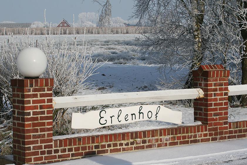 Einfahrt Erlenhof Steinau