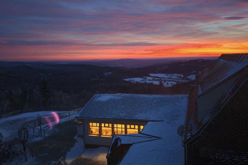 Blick über den Thüringer Wald