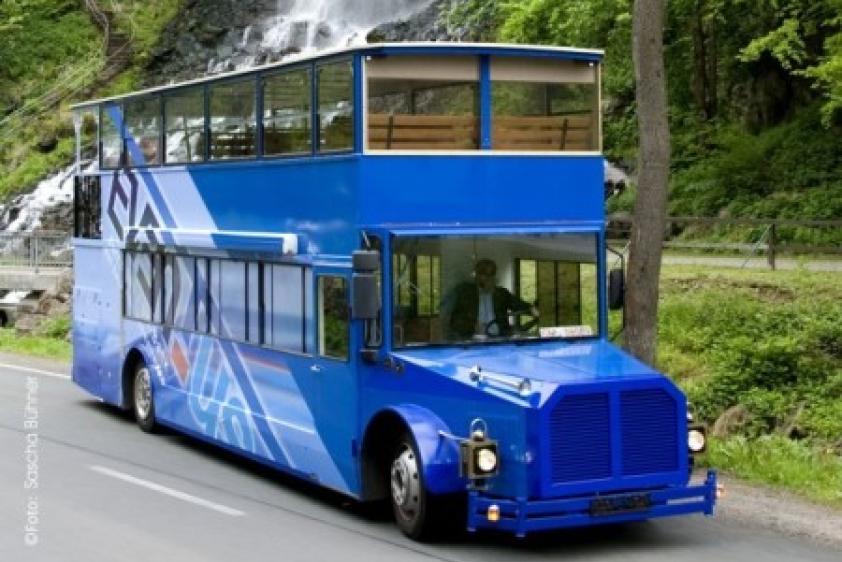 Rundfahrten im Eventbus buchbar