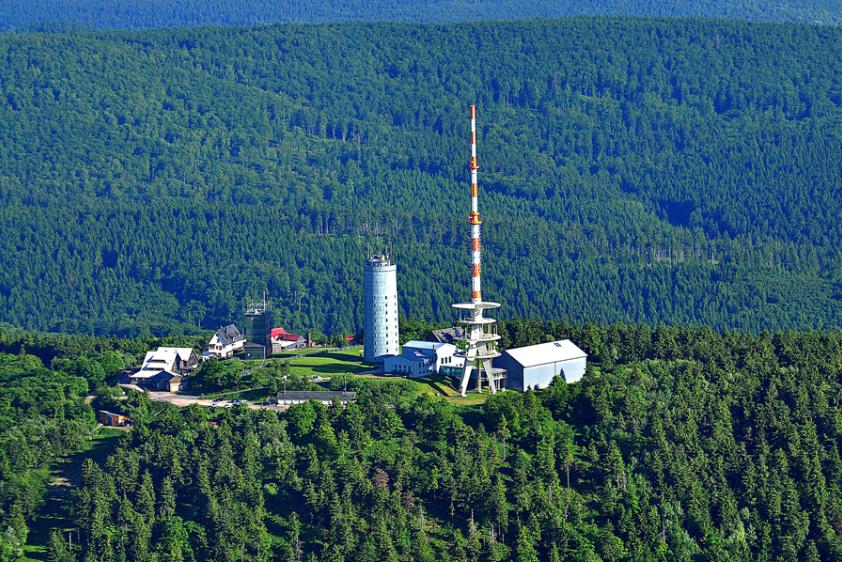 der Große Inselsberg 916.5 m hoch