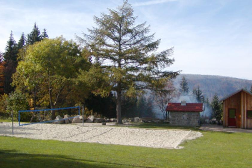 Beachvolleyballfeld