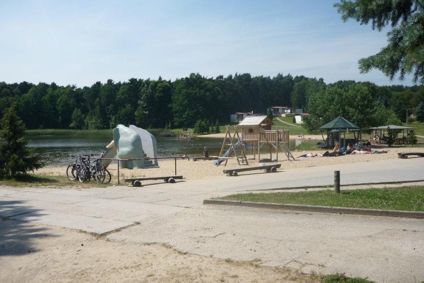 Bungalowdorf-Gelände