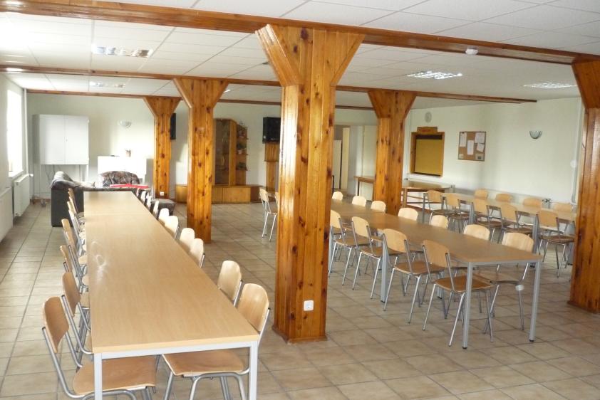 Aufenthalts- und Speiseraum Haupthaus Schullandheim