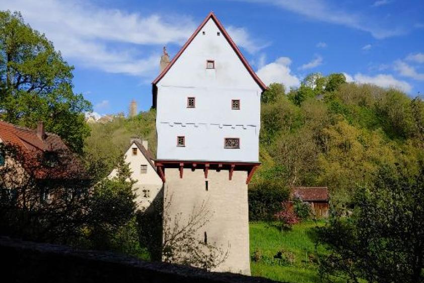 Das Topplerschlösschen gegenüber der Fuchsmühle