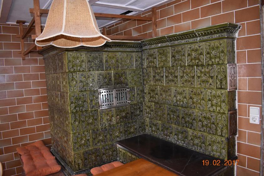 Kachelofen in der Stube