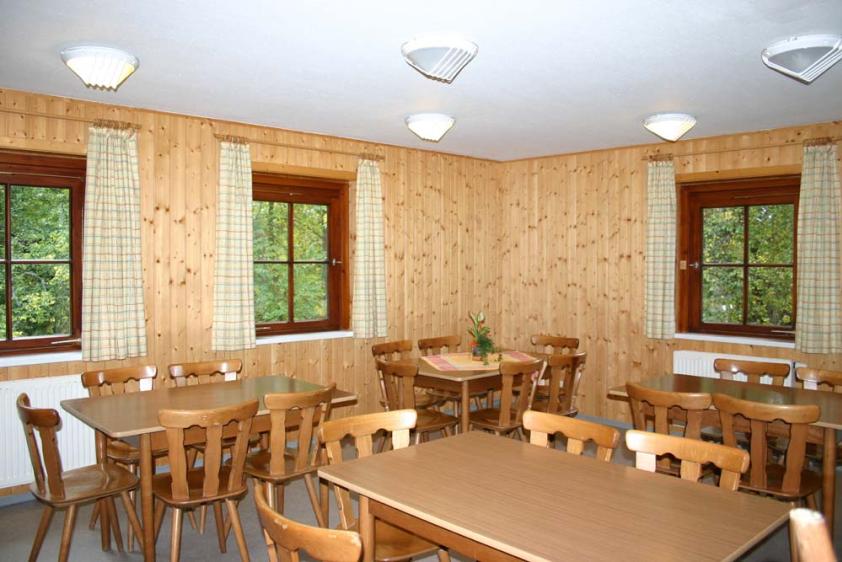 Aufenthaltsraum im Obergeschoss