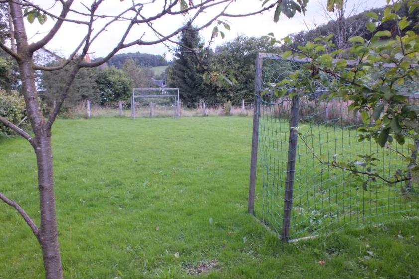Der hauseigene Bolzplatz