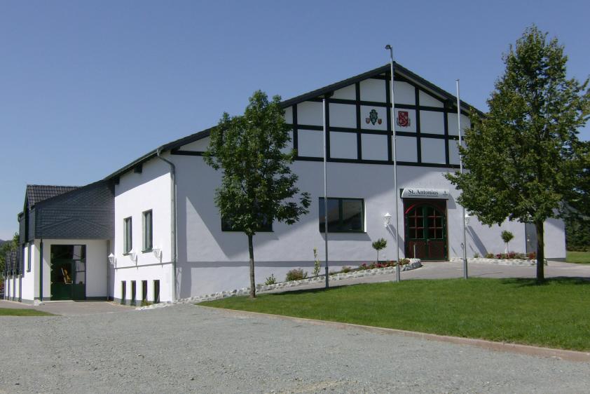 Die Schützenhalle Oberschledorn ist das Domizil für Gruppen-und Ferienfreizeiten