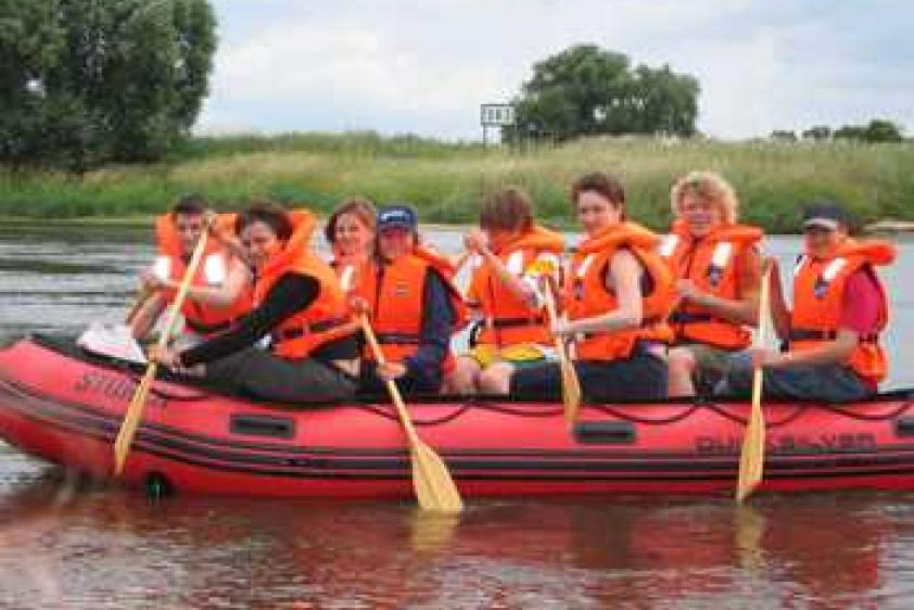 Schlauchboot-Touren mit 4 Booten