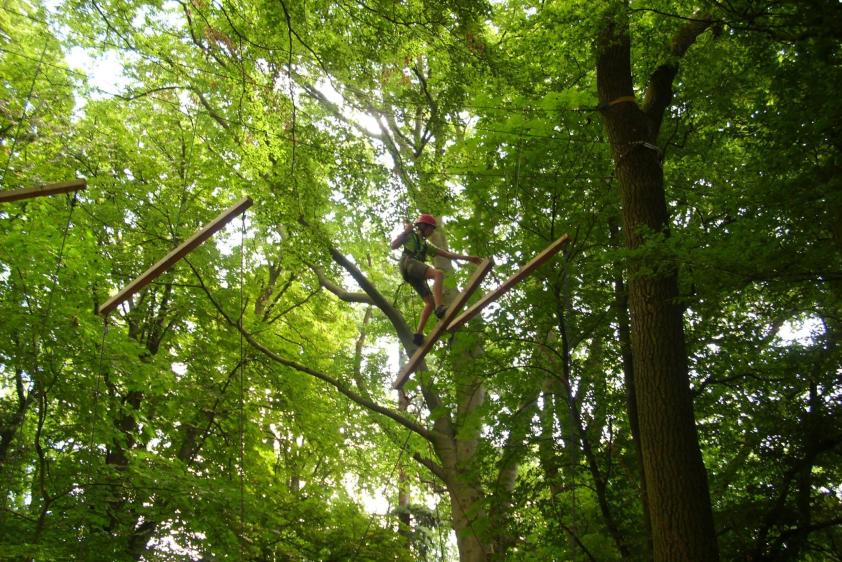 Eigener Hochseilgarten