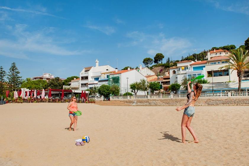 Der Strand am Mittelmeer