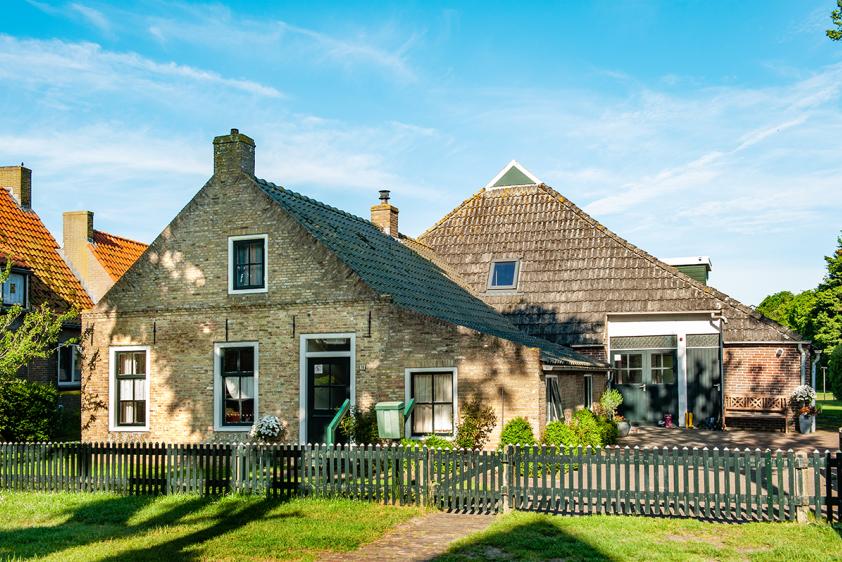 Das Gruppenhaus Hof 7 auf der Insel Ameland