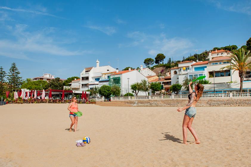 Spiel und Spaß am Strand