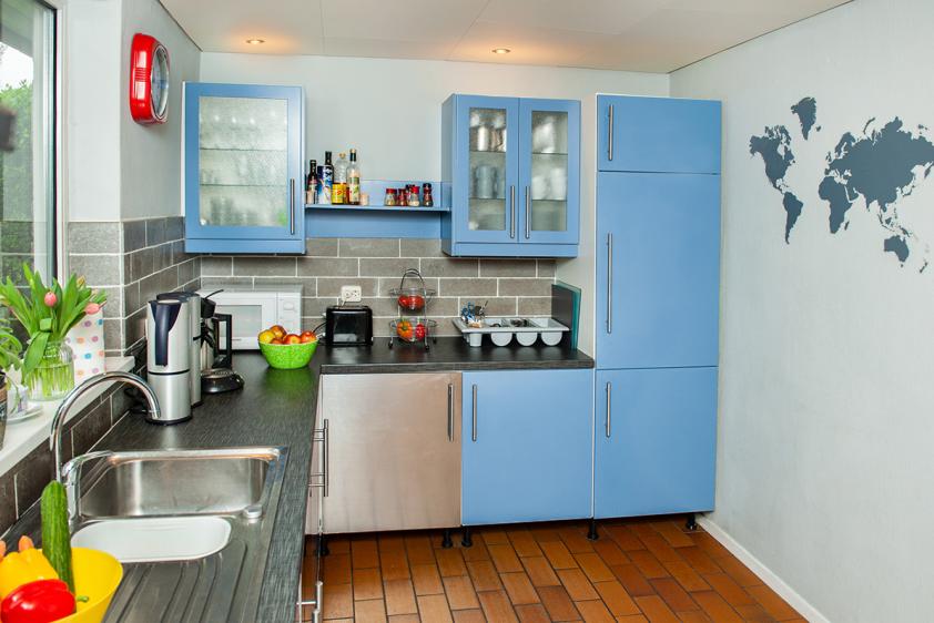 Moderne Küche im Gruppenhaus