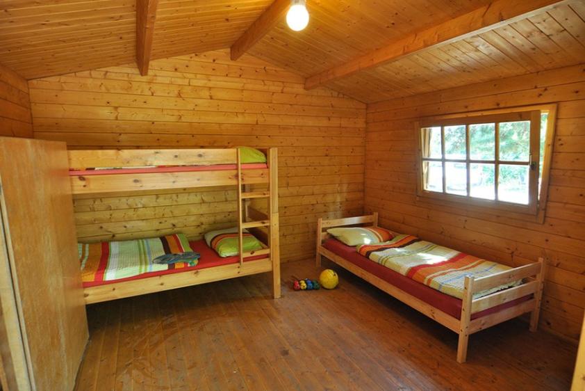 Schlafzimmer im Chalet