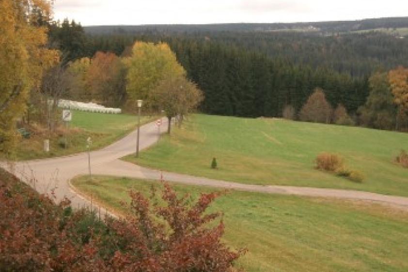 Vom Balkon aus Richtung Wutachschlucht