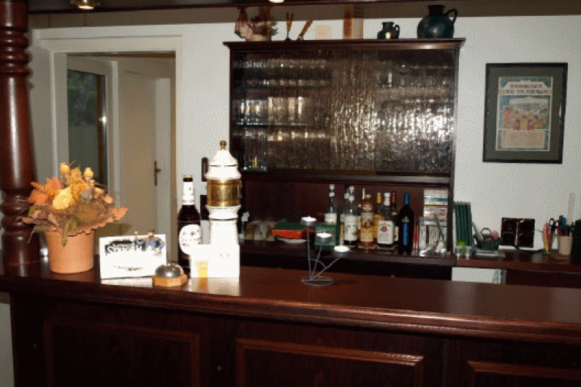 Bar mit Zapfanlage