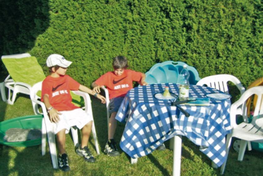 im Garten