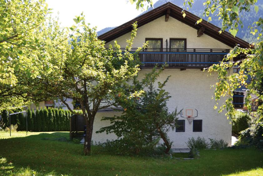 Gartenansicht des Hauses
