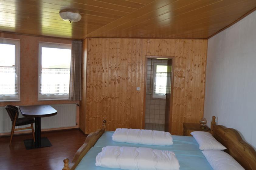 Blick in die Schlafzimmer