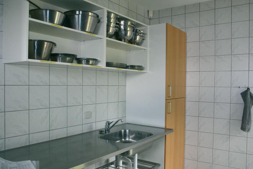 Blick in die Küche
