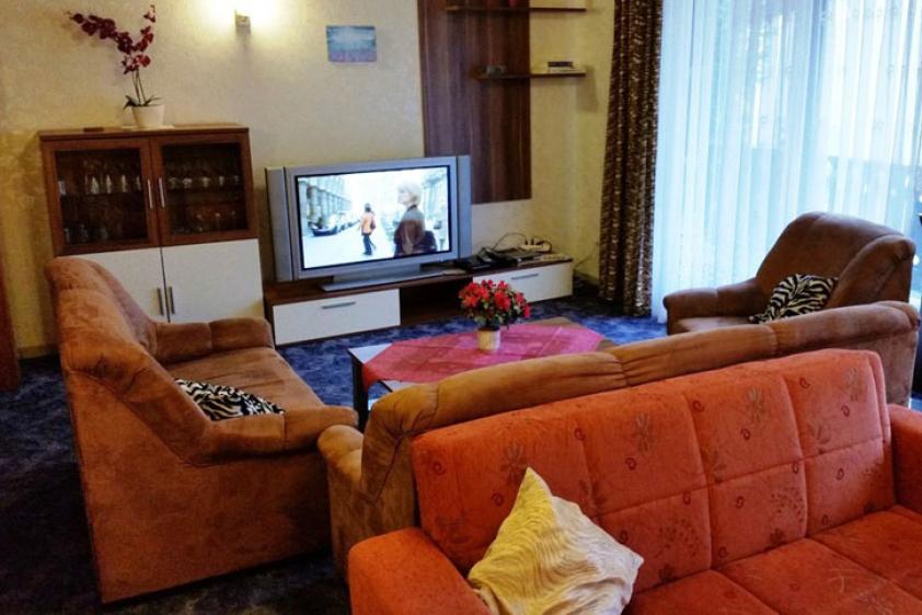 Wohnzimmer mit TV