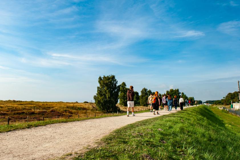 Wandern entlang der Ostsee